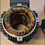 failed 1.5Kw electric motor